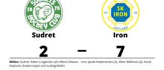 Seger för Iron - steg åt rätt håll mot Sudret