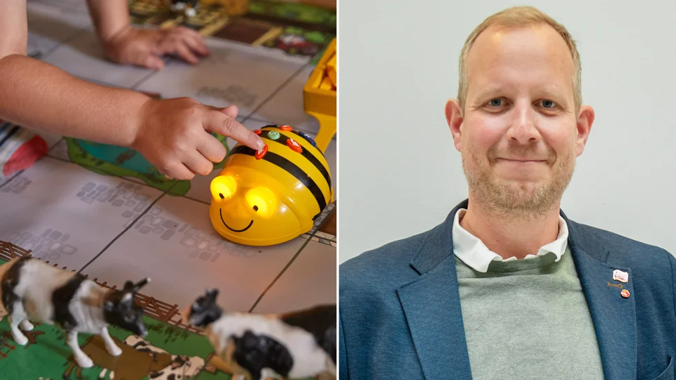 Det blir satsningar på de yngre barnen på ett till tre år, i barn- och ungdomsnämndens budget för 2024. Torbjörn Kock (S) är ordförande.