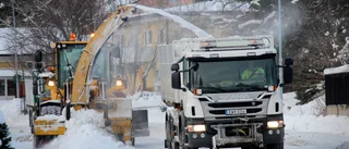 Tack för snöröjningen!