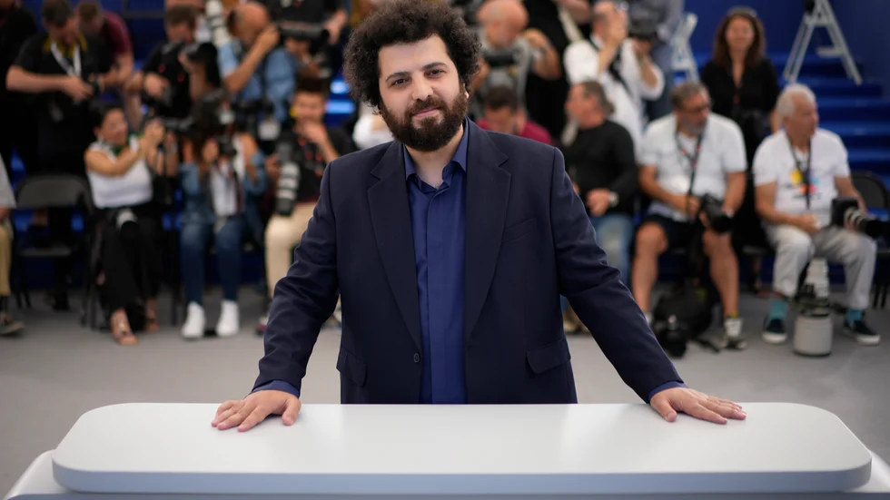 Saeed Roustaee visade sin film "Leilas bröder" i Cannes 2022. Nu har han dömts till fängelse och arbetsförbud. Arkivbild.