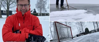 Här går det åka skridskor i Vimmerby – tack vare ideella krafter