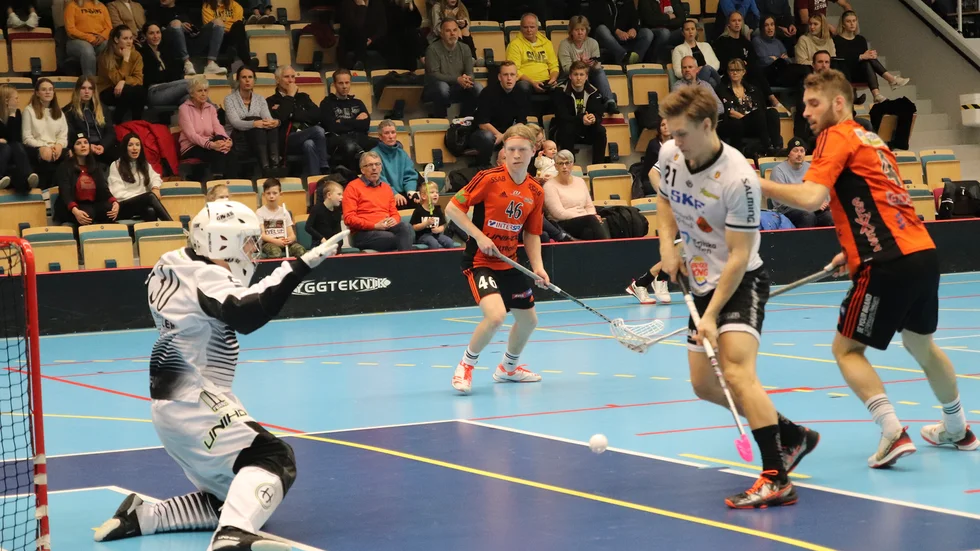 Isak Hård stod för ett hattrick i matchen mot Onyx. Arkivbild. 