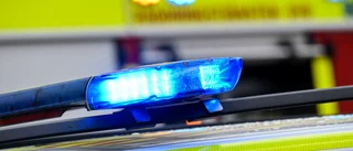 En person till sjukhus efter olycka på 55:an