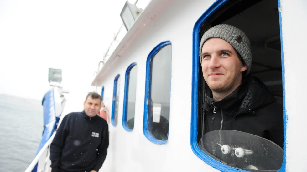 Onödigt med kameraövervakning på fiskefartyg tycker Jörgen Nilsson och Alexzander Hjalmarsson.