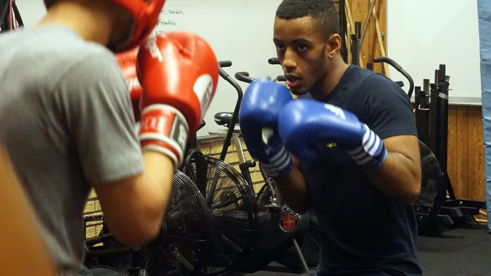 Förutom boxning studerar Nebil Ibrahim  på Gymnastik- och idrottshögskolan (GIH) i Stockholm.