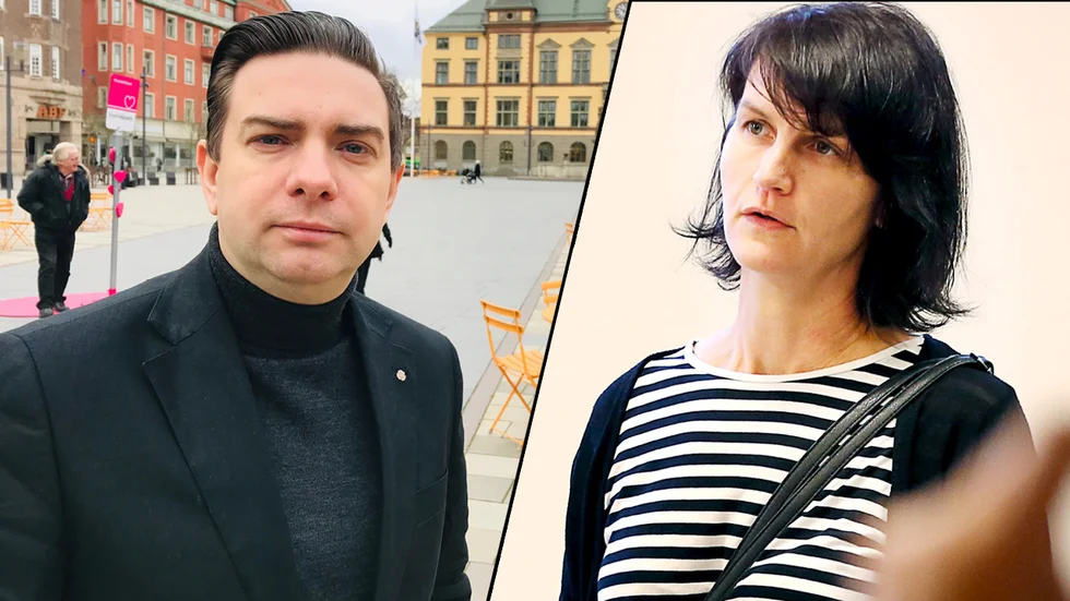 "S borde vara försiktiga i sin populistiska retorik för det här är en farlig utveckling", säger Maria Chergui (V).