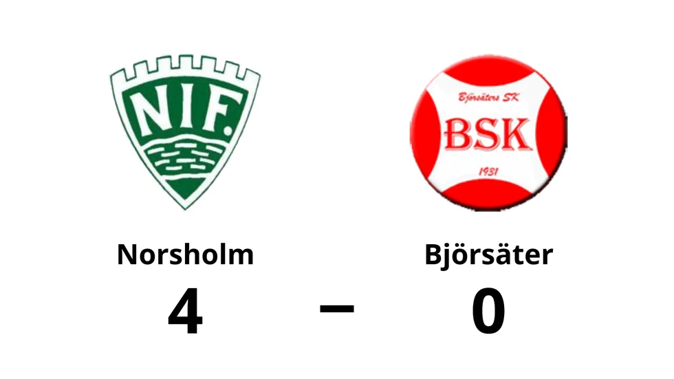 Norsholms IF vann mot Björsäters SK
