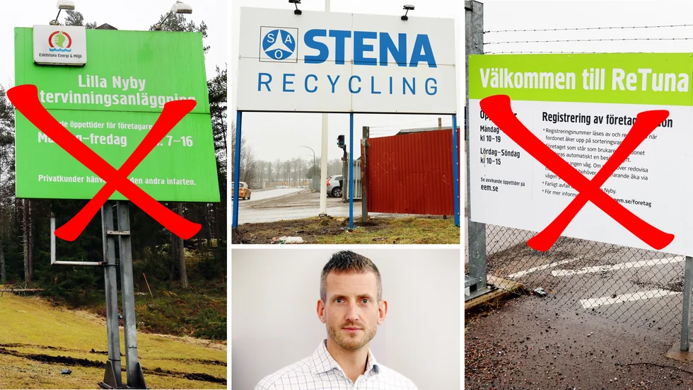 "Avtalet gällde i två månader och vi lämnade anbud på att få fortsätta vara mottagare av företagens förpackningar. Men den 29 februari klockan 11.00 nåddes vi av beskedet att NPA skrivit avtal med Stena. Då blev det bråttom att snabbt få ut information till företagare om att de inte får lämna sina förpackningar hos oss längre", förklarar Kent Briby, affärsområdeschef för återvinning på Eskilstuna Strängnäs Energi och miljö, ESEM.