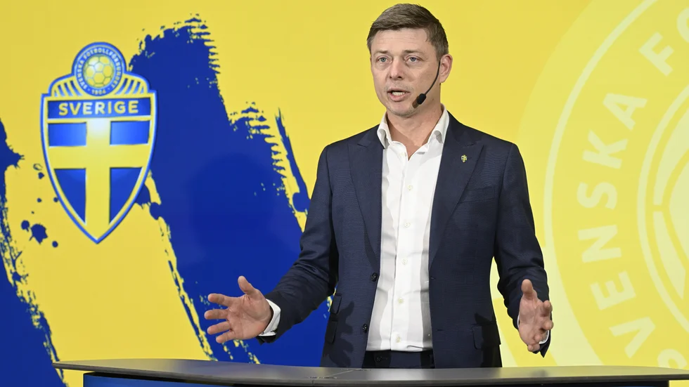 Herrlandslagets nya förbundskapten Jon Dahl Tomasson.