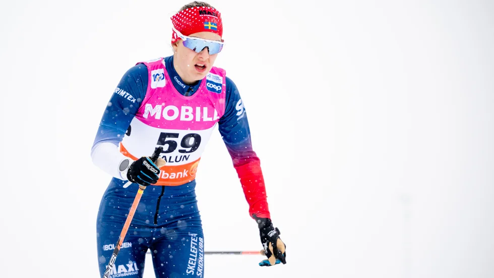 Elin Henriksson tog sig in på en ny topp 30-plats.