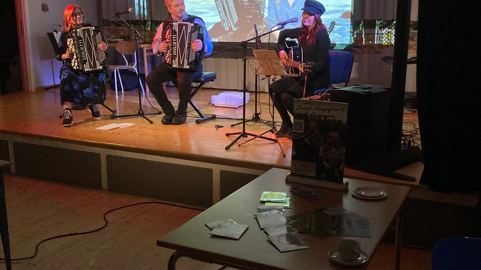 Heidi, Fredrik och Therese Wanhatalo Fors.
