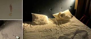 Skräcken på hotellet: Svimmade och trodde hon skulle dö