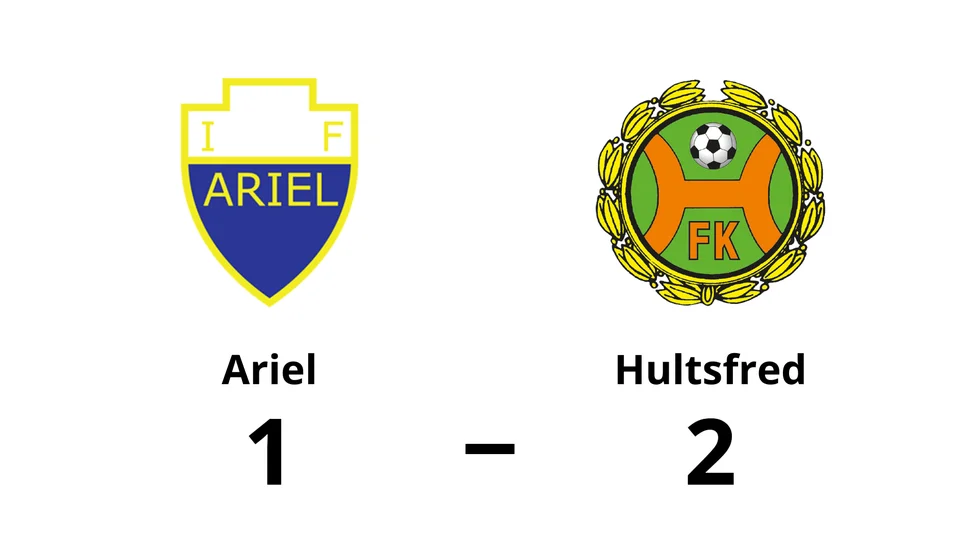 IF Ariel förlorade mot Hultsfreds FK