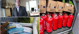 Dyra oöppnade hygienförpackningar bränns: "Stort slöseri"