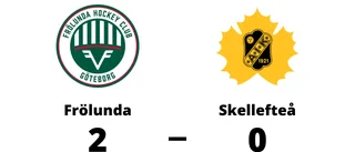 Frölunda vann - reducerar matchserien mot Skellefteå