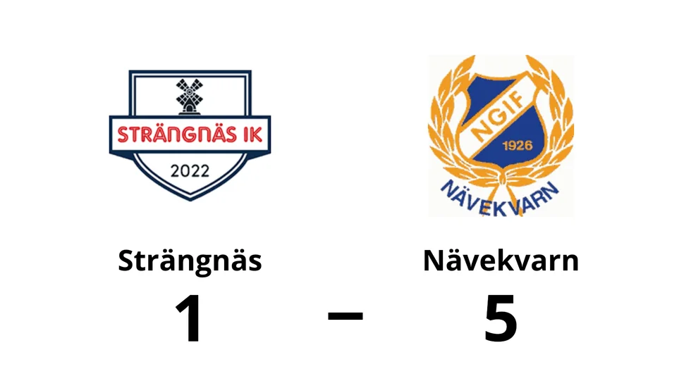Strängnäs IK förlorade mot Nävekvarns GoIF