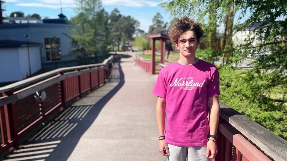 Henneke Hermmann byggde en modell där avfall genererar ström. Om några veckor tar han studenten vid Luleå gymnasieskola och till hösten vill han läsa miljövetenskap med inriktning mot miljö- och hållbarhetsfrågor. "Det passar mig ganska bra", säger han.