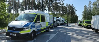 Därför gjorde polisen stor trafikkontroll