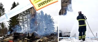 Två personer saknas fortfarande efter branden: ”Under utredning”