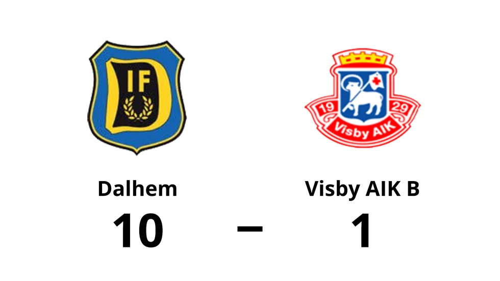 Dalhem IF vann mot Visby AIK B