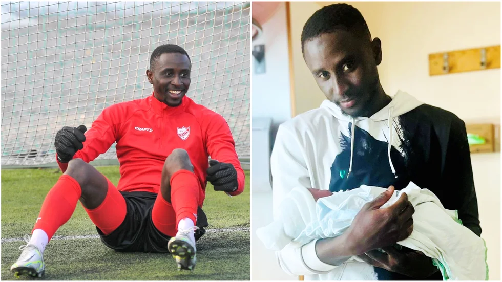 Under måndag morgon blev Mustapha Manneh pappa till dottern Ida. På måndag kväll stod han mellan stolparna när IFK Kalix blev första lag att besegra dittills obesegrade serieledaren Boden City i herrtrean.
