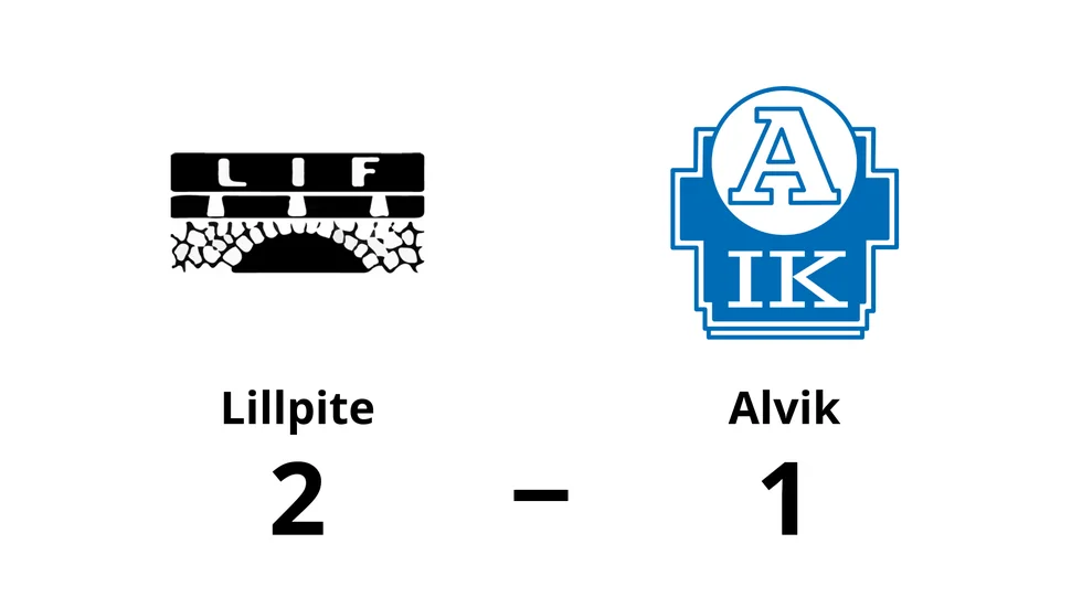 Lillpite IF vann mot Alviks IK