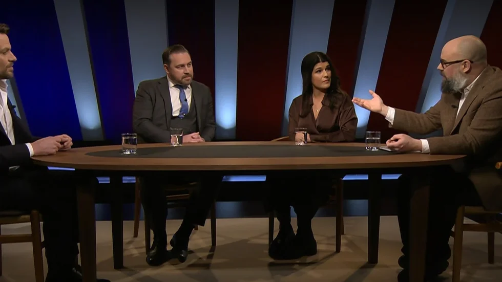 PM Nilsson, Mattias Karlsson, Amanda Sokolnicki och Daniel Suhonen satt vid samtalsbordet i SVT: s program Teodorescu & Suhonen den 24 januari. Ett ovanligt bra politiskt program, skriver Folkbladets Widar Andersson på ledarsidan idag. 