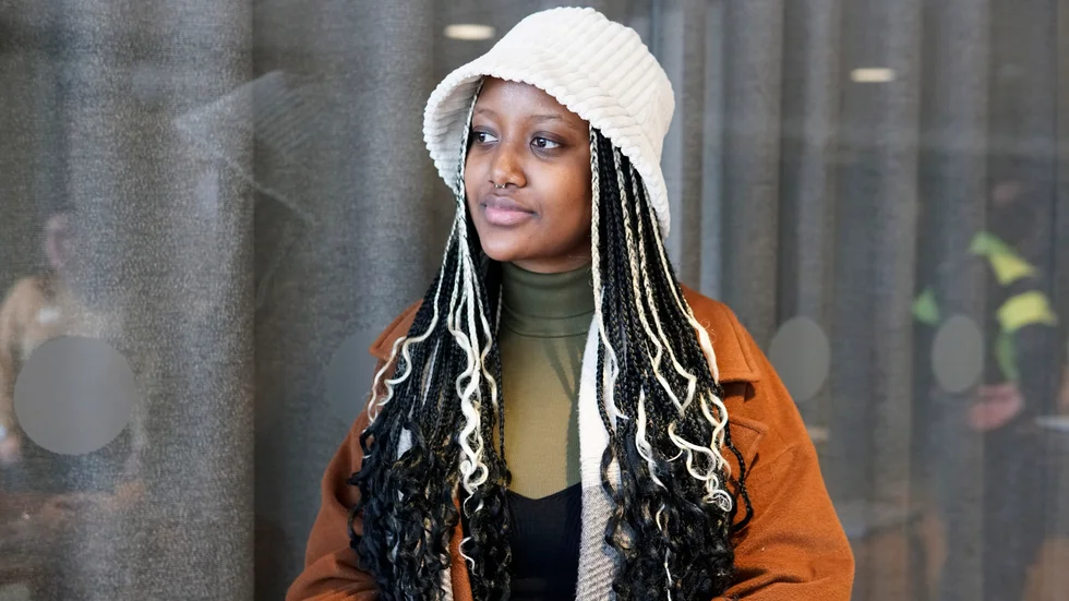 Abigael Moente har sökt jobb på Toyota Material Handling i sommar. Hon studerar på Linköpings universitet och hade bra koll på företaget innan hon sökte.