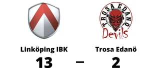 Storseger för Linköping IBK hemma mot Trosa Edanö