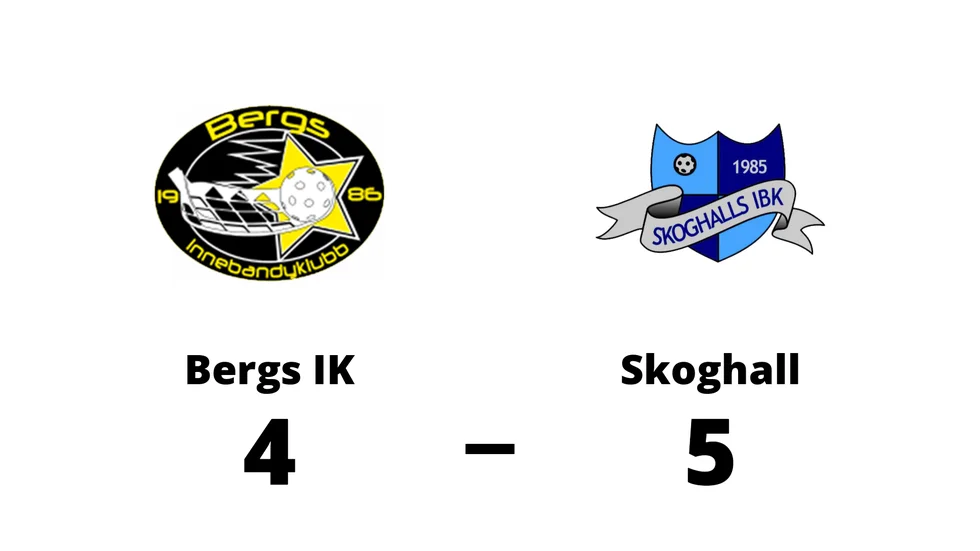Bergs IK förlorade mot Skoghalls IBK