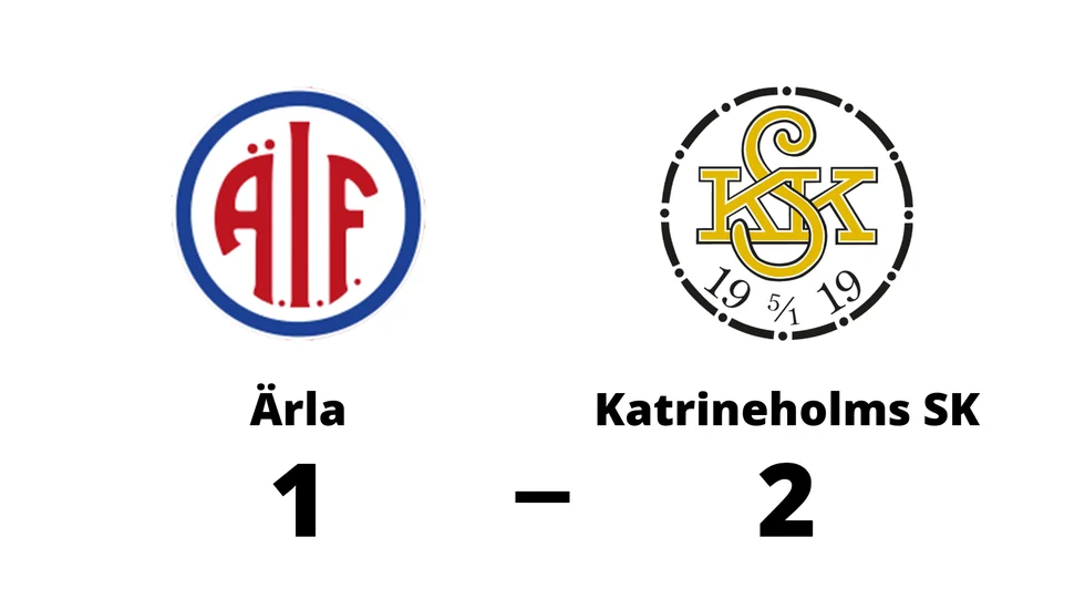 Ärla IF förlorade mot Katrineholms SK FK