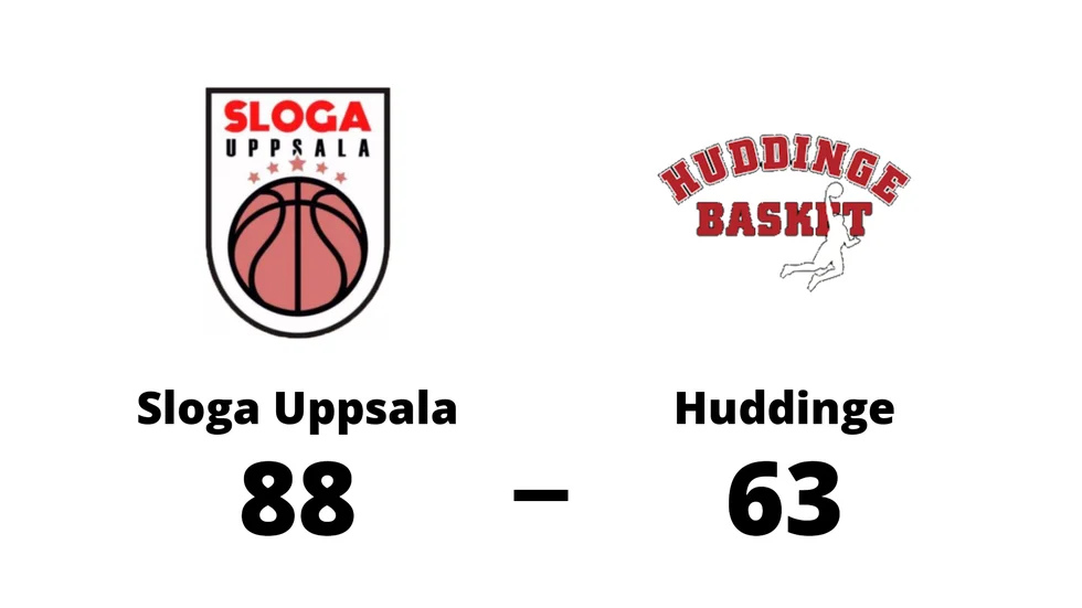 Sloga Uppsala vann mot Huddinge Basket