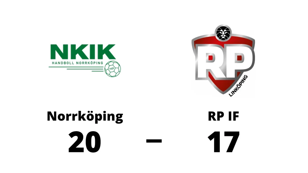 Norrköping KvIK vann mot RP IF HK