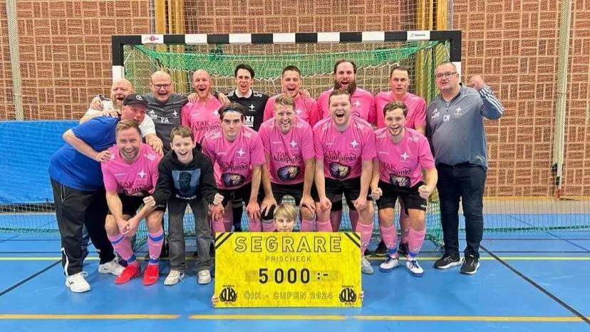 Rosa laget vann i helgen Ödeshögscupen för tredje gången. Detta efter 1-0-seger i finalen mot Skeninge.