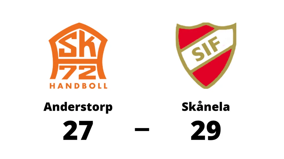Anderstorps SK förlorade mot Skånela IF