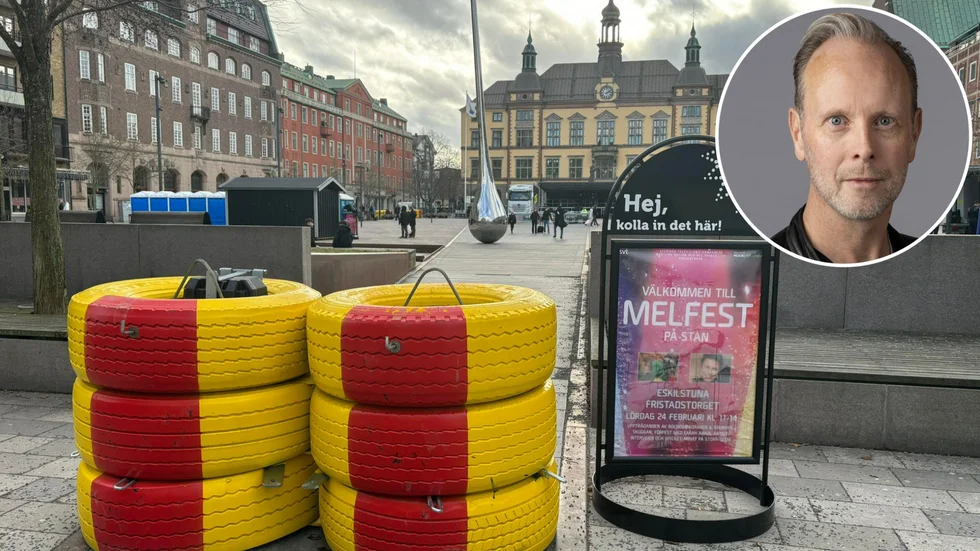 Micke Lönngren, evenemangschef på Destination Eskilstuna, om säkerhetsläget inför lördagens Melfest.