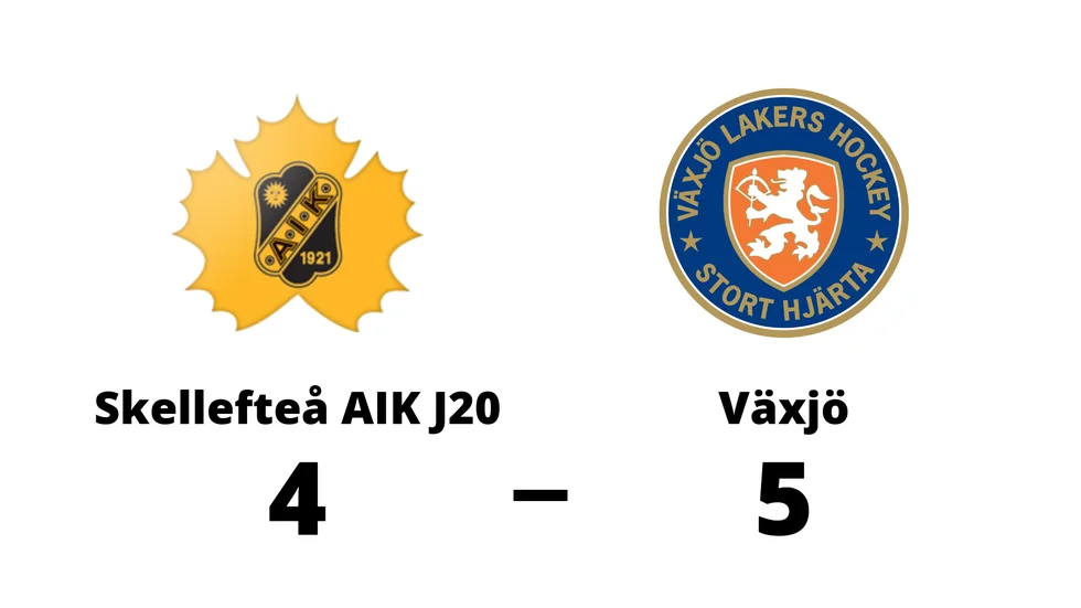 Skellefteå förlorade mot Växjö Lakers HC