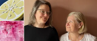Mor och dotter uttrycker kärlek till mat genom konst