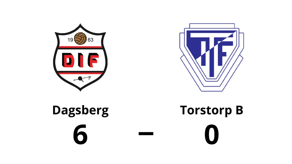 Dagsberg vann mot Torstorps IF B