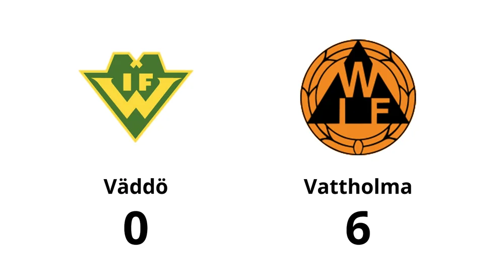 Väddö IF förlorade mot Vattholma IF