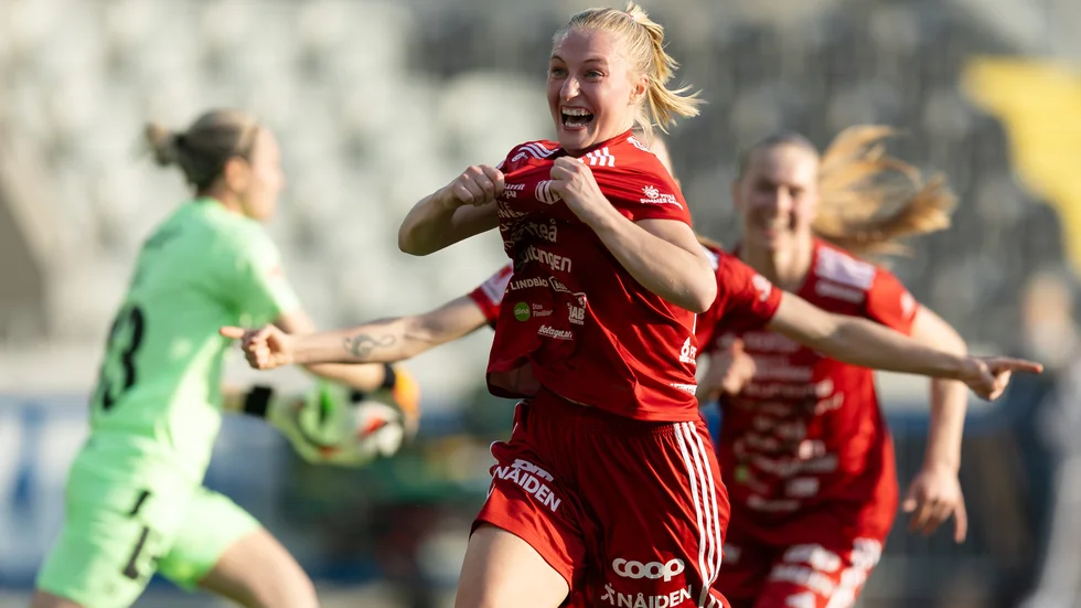 Emma Viklund avgjorde finalen i Svenska Cupen för Piteå IF mot BK Häcken.