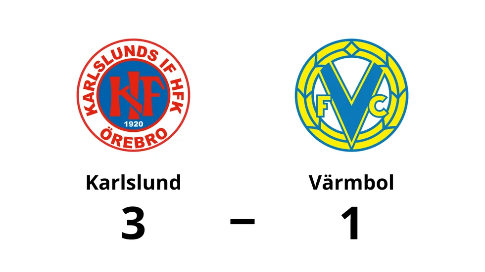 Karlslund vann mot Värmbols FC