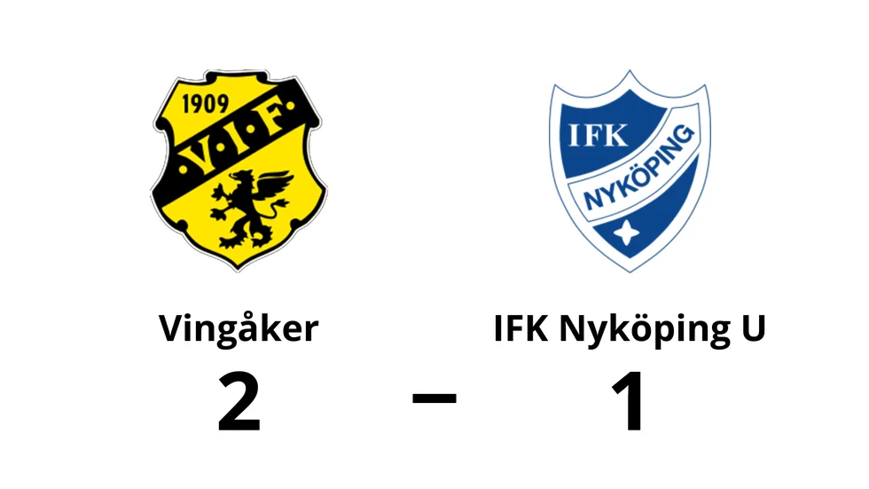 Vingåkers IF vann mot IFK Nyköping U