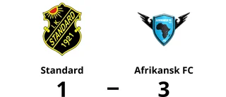 Samuel Mawunya Atikpala gjorde två mål när Afrikansk FC vann