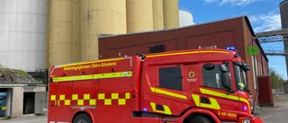 Brand i industribyggnad på Djurövägen