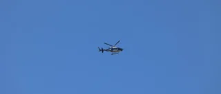 Sökte med helikopter över Uppsala – kvinna försvann