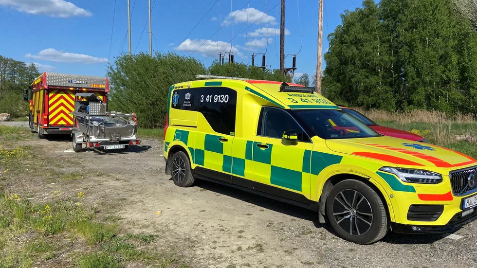 Räddningstjänsten rycker ut på ett larm om drunkning nära centrala Arjeplog. (arkivbild)