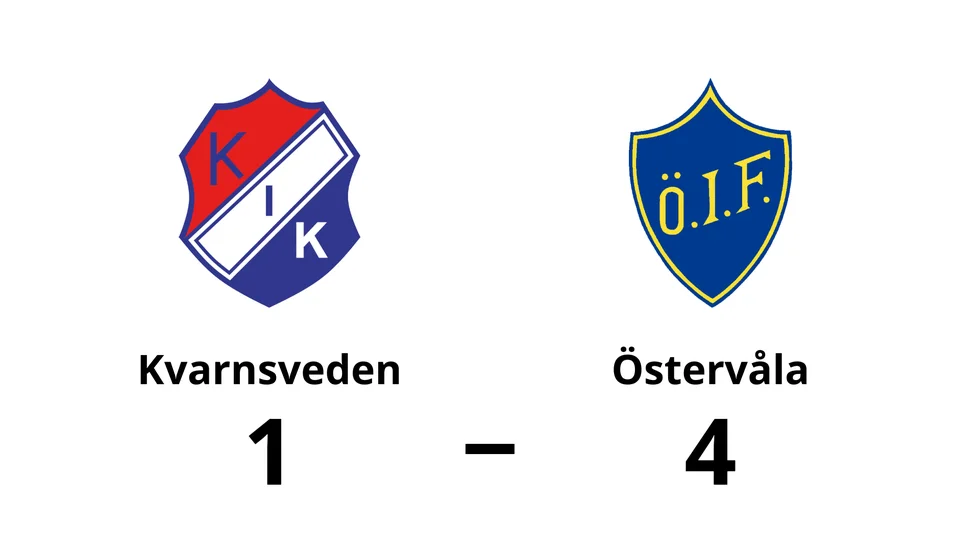 Kvarnsveden förlorade mot Östervåla