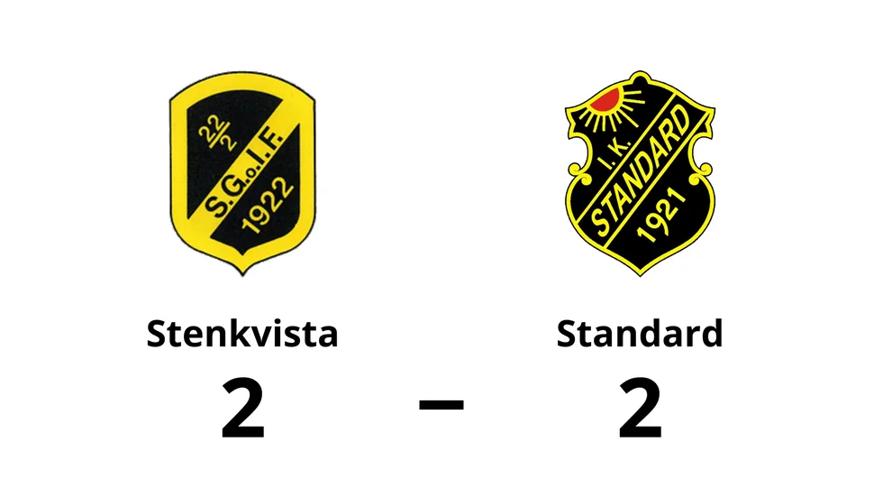 Stenkvista GoIF spelade lika mot IK Standard