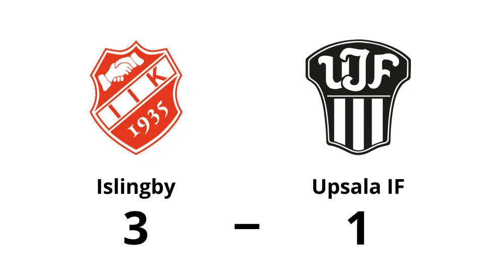 Islingby vann mot Upsala IF Fotboll